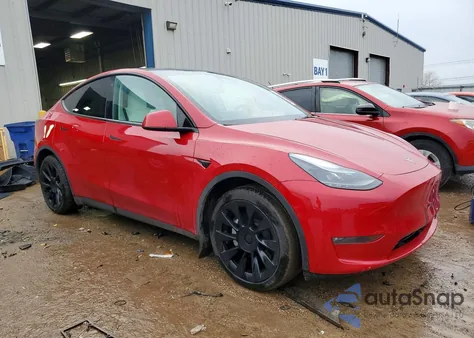 2023 Tesla Model Y из США, поврежденный, VIN 7SAYGAEE2PF773379
